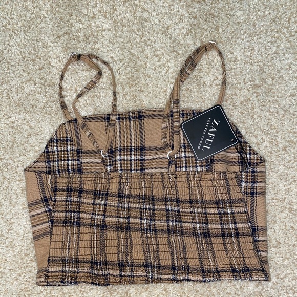 Two Piece Plaid Set - Picture 4 of 7